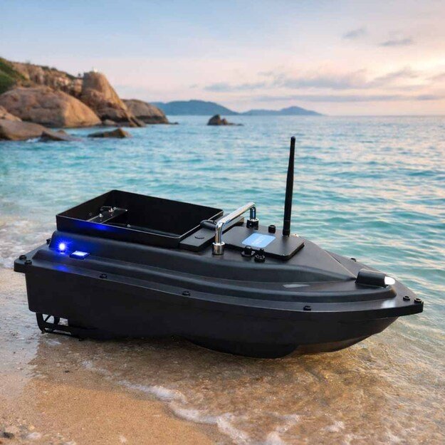 Nuotoliniu būdu valdomas masalas D16B GPS 2kg 12 000 mAh 500m