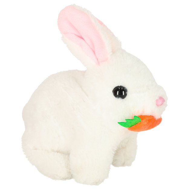 Morkų triu&scaron;is triu&scaron;is pliu&scaron;inis vaik&scaron;to juda ausimis