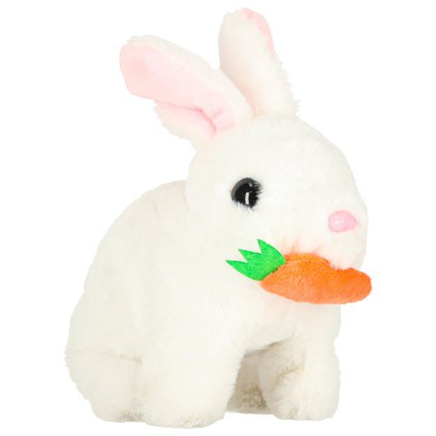 Morkų triu&scaron;is triu&scaron;is pliu&scaron;inis vaik&scaron;to juda ausimis