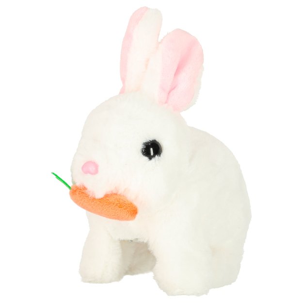 Morkų triu&scaron;is triu&scaron;is pliu&scaron;inis vaik&scaron;to juda ausimis