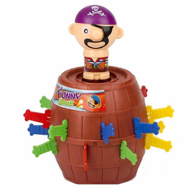 Arkadinis žaidimas - Pašėlęs piratas statinėje Dūris piratui 