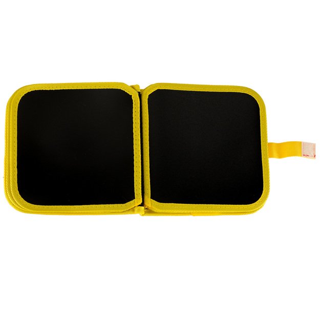 Ne&scaron;iojamasis kreida mink&scaron;tas užra&scaron;ų knygelės sąsiuvinis me&scaron;kiukas