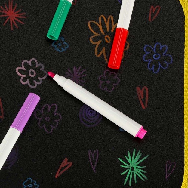 Ne&scaron;iojamasis kreida mink&scaron;tas užra&scaron;ų knygelės sąsiuvinis me&scaron;kiukas