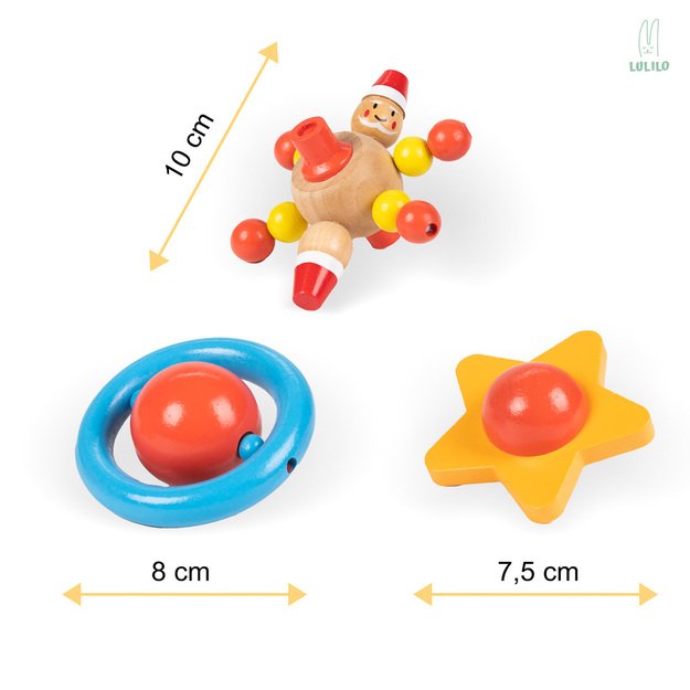 LULILO medinis kamuoliukų takas IRI 70cm XXL