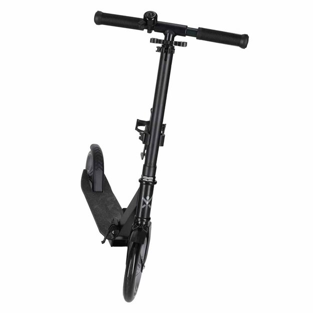 Trike Fix miesto motoroleris sulankstomas 200 mm ratais juodas/pilkas