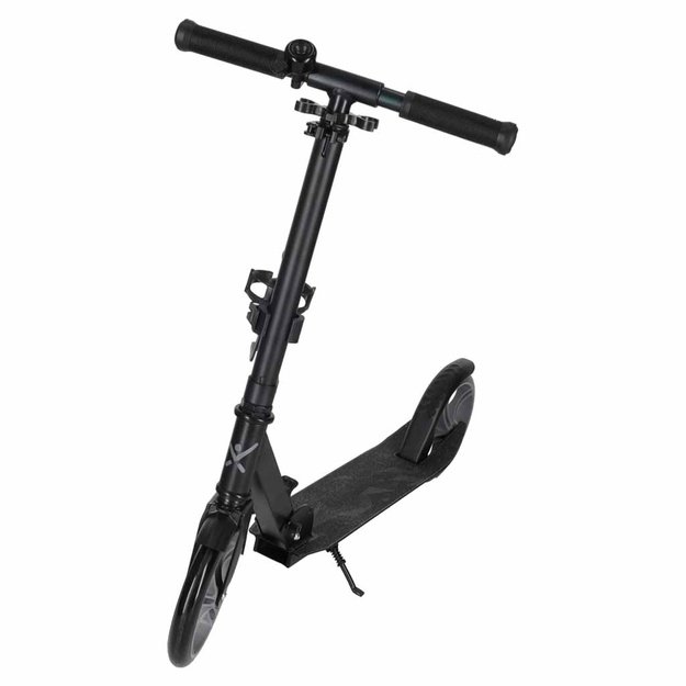 Trike Fix miesto motoroleris sulankstomas 200 mm ratais juodas/pilkas