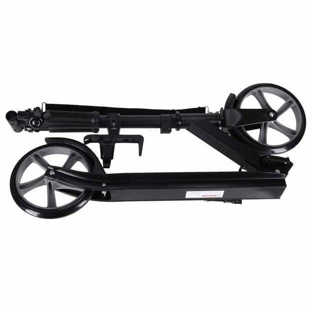 Trike Fix miesto motoroleris sulankstomas 200 mm ratais juodas/pilkas