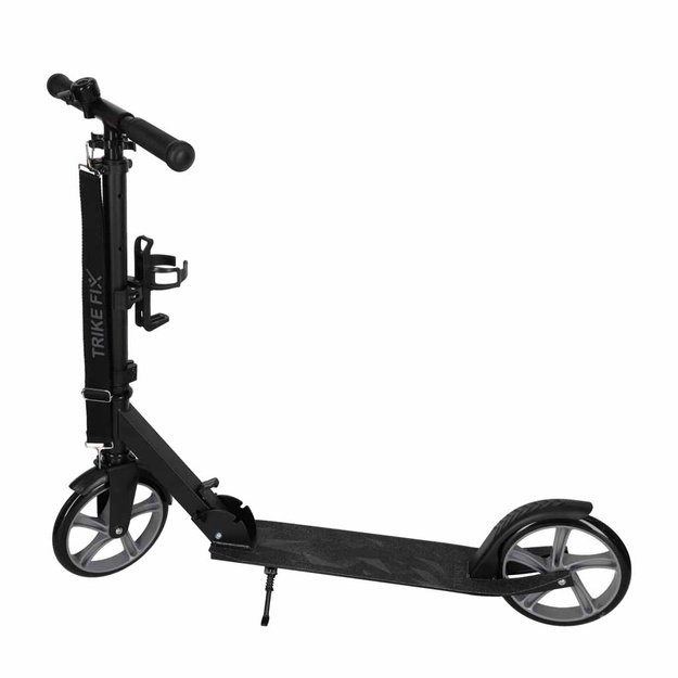 Trike Fix miesto motoroleris sulankstomas 200 mm ratais juodas/pilkas