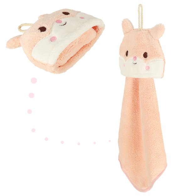 Vaikų darželio rank&scaron;luostis rankoms 42x25cm rožinis triu&scaron;is