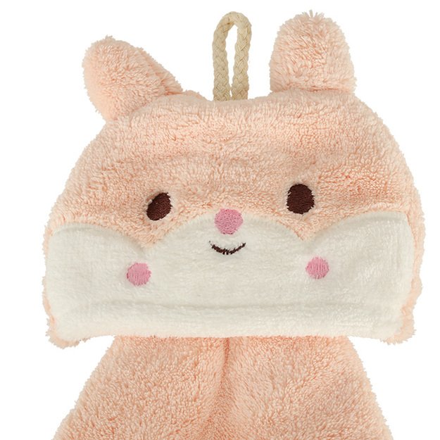 Vaikų darželio rank&scaron;luostis rankoms 42x25cm rožinis triu&scaron;is