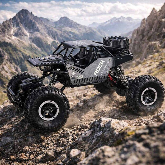RC Rock Crawler 4x4 LHC012 automobilis 2in1 juodas