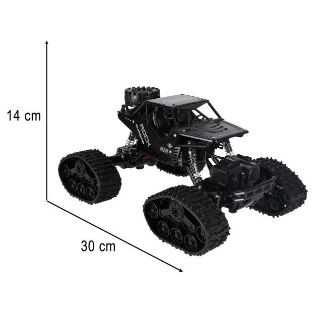 RC Rock Crawler 4x4 LHC012 automobilis 2in1 juodas