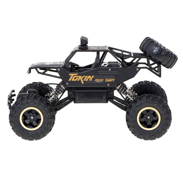RC automobilis Rock Crawler 1:12 4WD METAL juodas