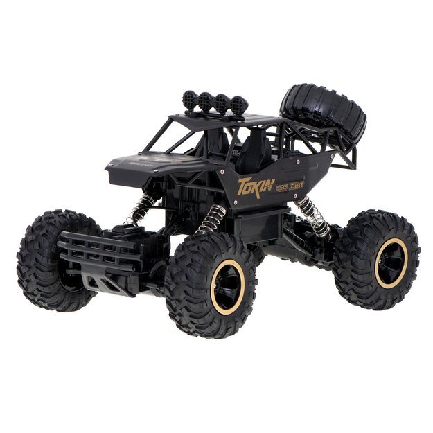 RC automobilis Rock Crawler 1:12 4WD METAL juodas
