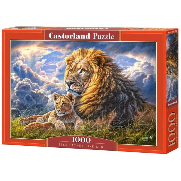 CASTORLAND Dėlionė 1000el. Koks tėvas, toks ir sūnus