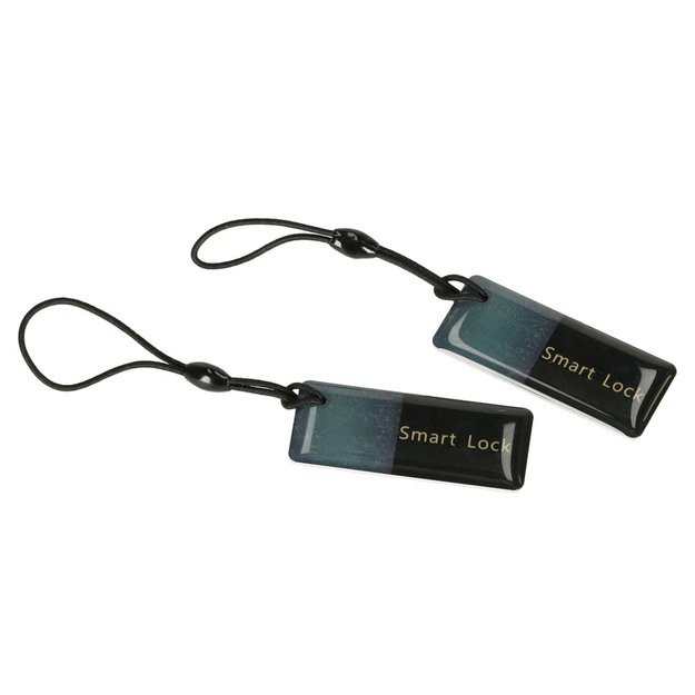 Kodas pir&scaron;tų atspaudų durų rankenos kortelė juoda