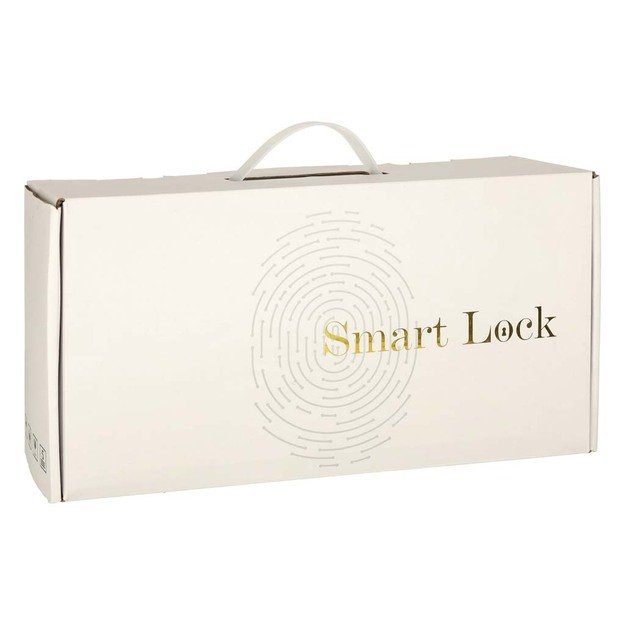 Kodas pir&scaron;tų atspaudų durų rankenos kortelė juoda