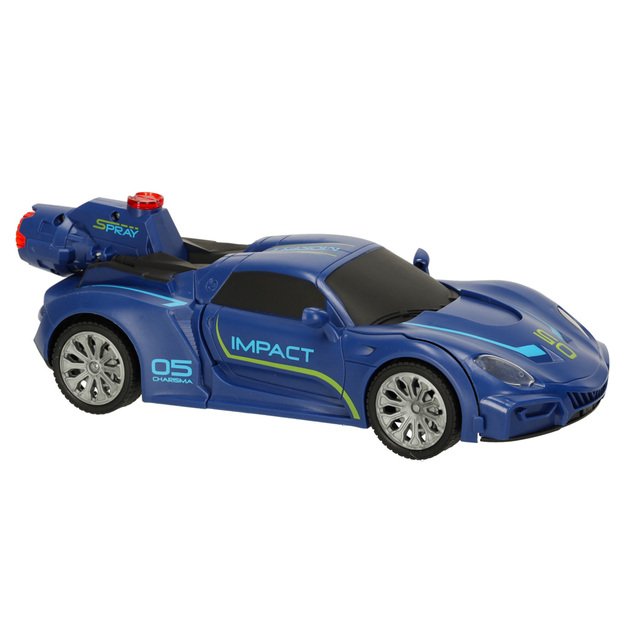 Transformer Revolt TRANSFORMING ROBOT RACER nuotolinio valdymo automobilis mėlynas 1