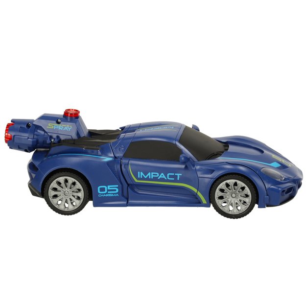 Transformer Revolt TRANSFORMING ROBOT RACER nuotolinio valdymo automobilis mėlynas 2