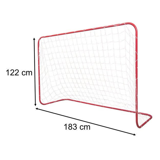 Vaikų treniruočių futbolo vartai 183 x 122 x 61 cm 5