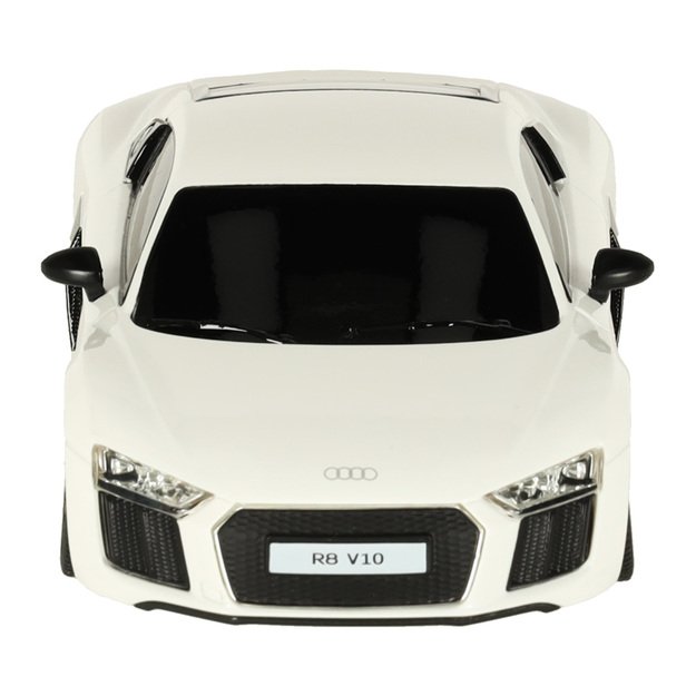 Rastar 72300 Audi R8 2015 nuotolinio valdymo automobilis 1:24 baltas 4