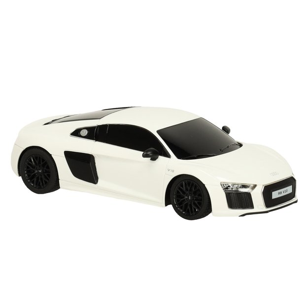 Rastar 72300 Audi R8 2015 nuotolinio valdymo automobilis 1:24 baltas 1