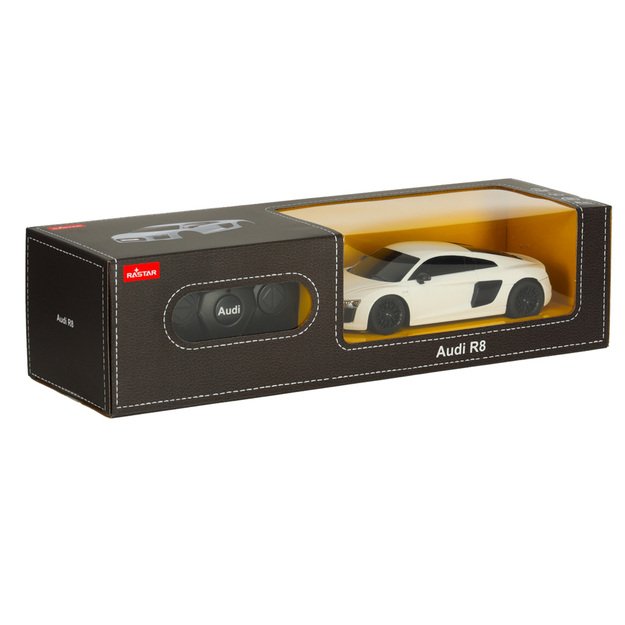 Rastar 72300 Audi R8 2015 nuotolinio valdymo automobilis 1:24 baltas 7