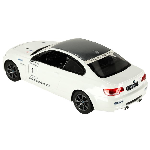 Rastar 48000 BMW M3 1:14 nuotolinio valdymo automobilis baltas 3