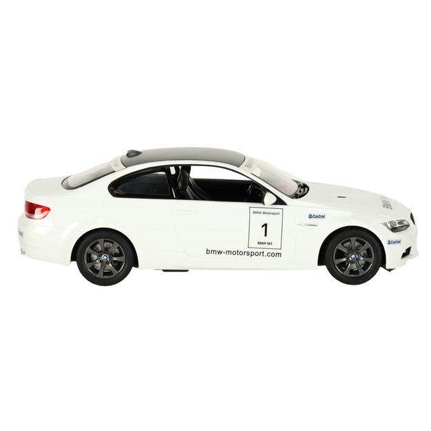 Rastar 48000 BMW M3 1:14 nuotolinio valdymo automobilis baltas 2