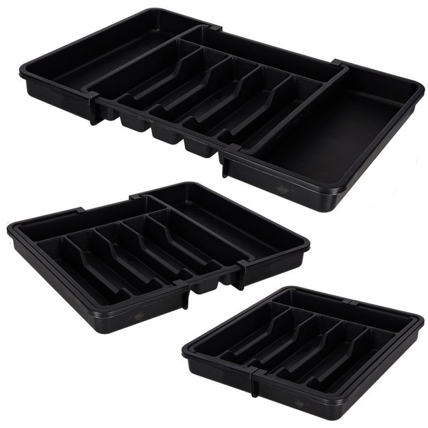 Reguliuojamas stalo įrankių stalčiaus organizatoriaus i&scaron;traukiamasis stalčius