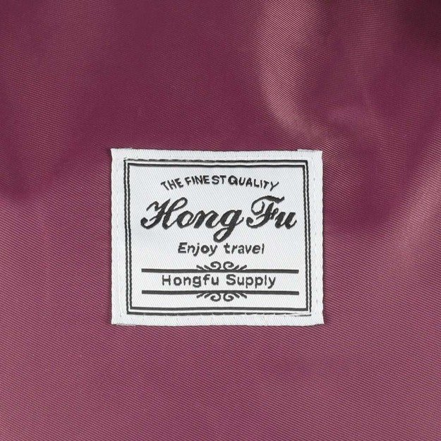 Kelioninis krep&scaron;ys ant ratukų sulankstomas kelioninis erdvus 3 dydžių violetinis