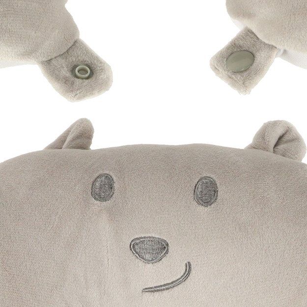 Kelioninė pagalvėlė 2in1 kaklo ritinėlis lėktuvui, automobiliui, me&scaron;kiukas talismanas