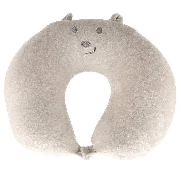 Kelioninė pagalvėlė 2in1 kaklo ritinėlis lėktuvui, automobiliui, me&scaron;kiukas talismanas