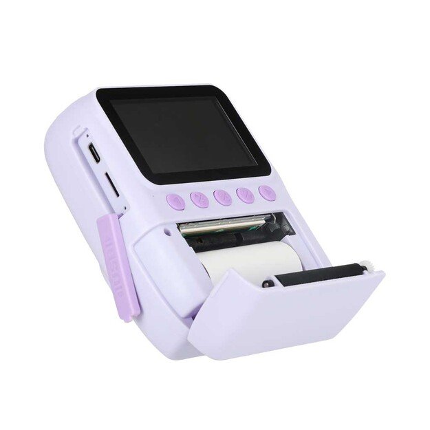 Skaitmeninis momentinis fotoaparatas 16x kasetė su žymekliais violetinės spalvos