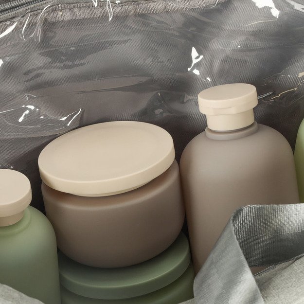 Kelioninis krep&scaron;ys rankiniam bagažui 39 x 18 x 30 cm pilkos spalvos