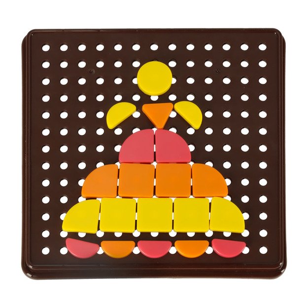 Geometrinės mozaikos kūrybinės dėlionės formos 170 dalių