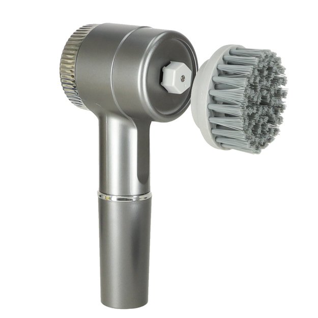 Elektrinis valymo &scaron;epetys 5in1 vonios kambario grindų skiediniui baseinas LED