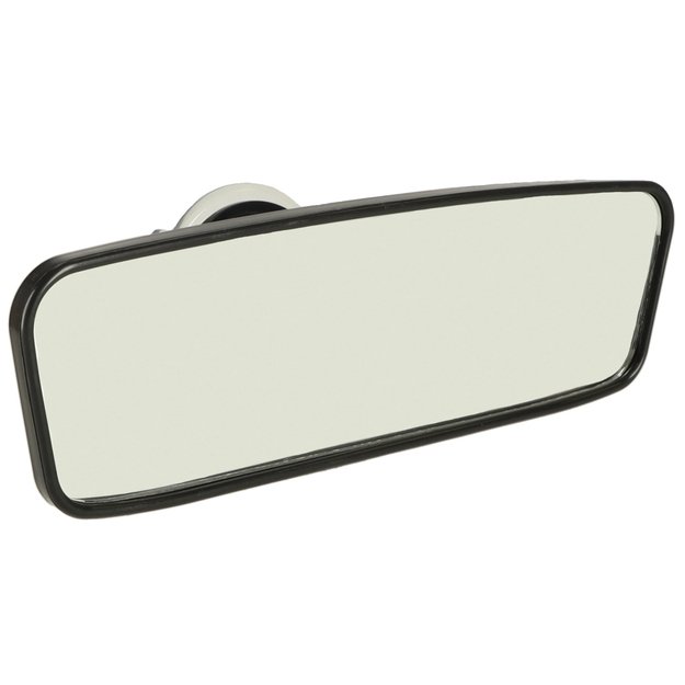 Plataus kampo galinio vaizdo veidrodis su siurbtuku 20 cm