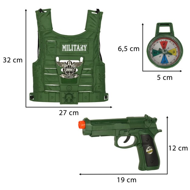 Karinio kostiumo kostiumas liemenė &scaron;autuvas žiūronai