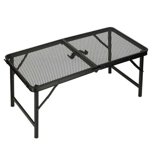 LUARO turistinis stalas kempingo maitinimo sulankstomas stalas 80 x 40 x 66 x 37 cm