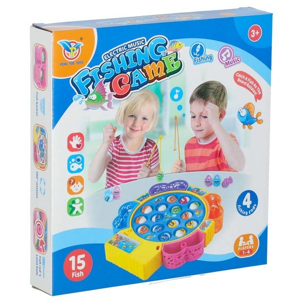 Šeimyninė žvejyba 15 žuvų + 4 meškerės
