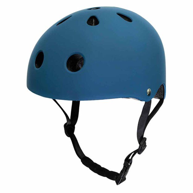 Trike Fix vaiki&scaron;kas dviratininko &scaron;almas reguliuojamas LED M 55-58cm tamsiai mėlynas
