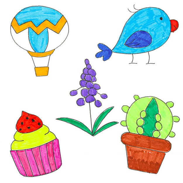 Edukacinis robotas interaktyvus mokymasis pie&scaron;ti ra&scaron;ymo fiche rinkinys žymekliai oranžinė