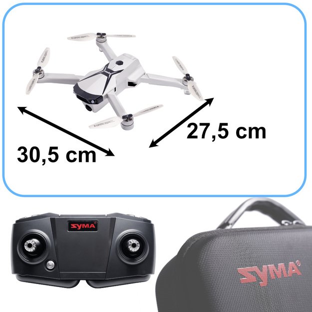 Syma Z6PRO RC dronas GPS 4K 5G Wifi FPV 2.4GHz