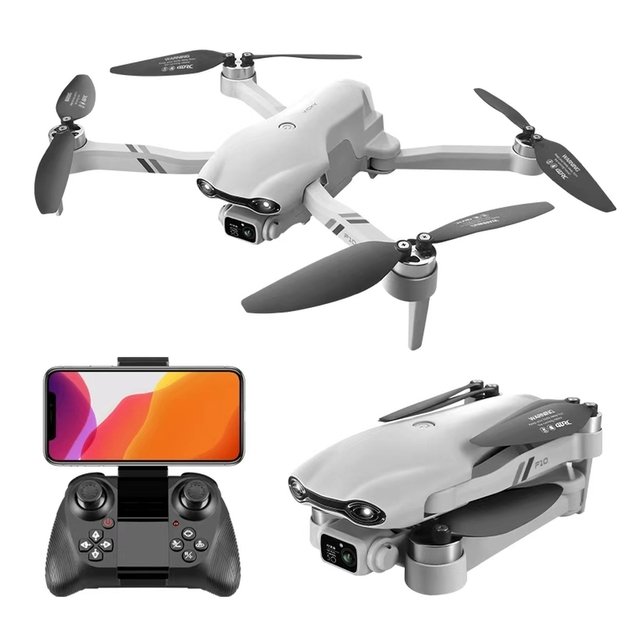 4DRC F10 RC dronas FPV kamera wifi LED 3.7V
