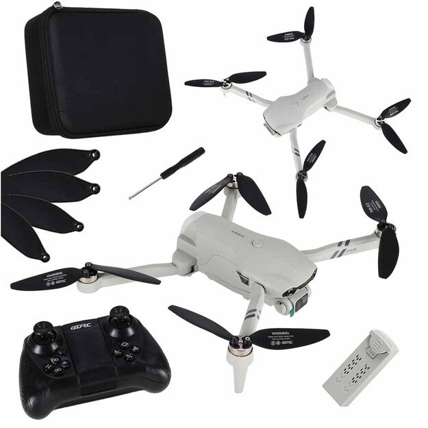4DRC F10 RC dronas FPV kamera wifi LED 3.7V