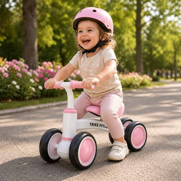 Trike Fix Tiny V2 krosinis dviratis rožinės spalvos