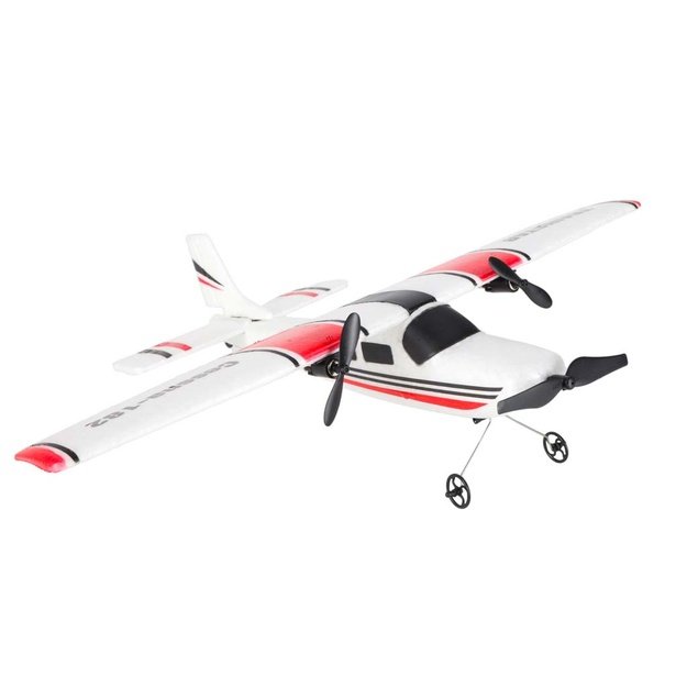 Nuotoliniu būdu valdomas  Cessna 182  sklandytuvas aerobatas 2,4 GHz orlaivis