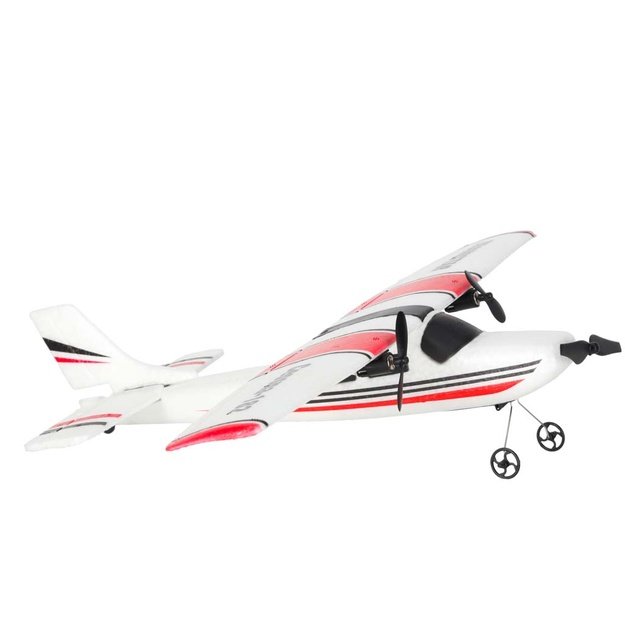Nuotoliniu būdu valdomas  Cessna 182  sklandytuvas aerobatas 2,4 GHz orlaivis