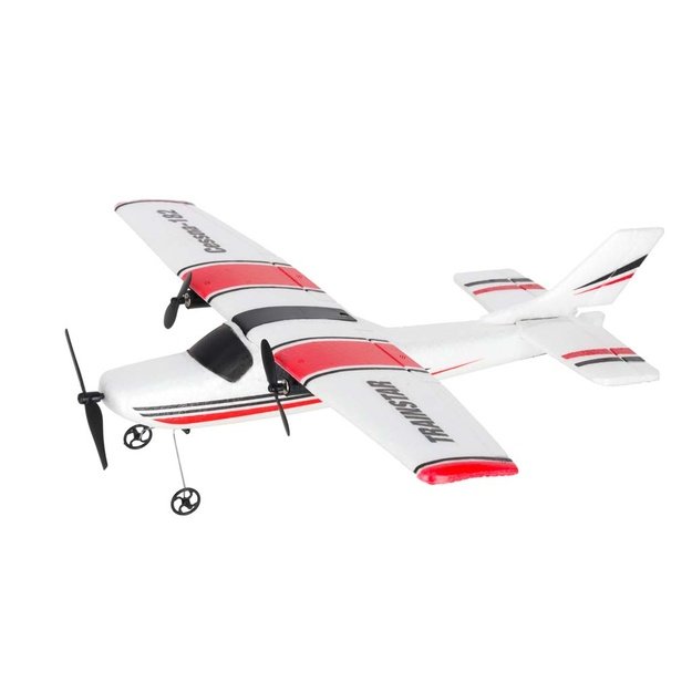 Nuotoliniu būdu valdomas  Cessna 182  sklandytuvas aerobatas 2,4 GHz orlaivis